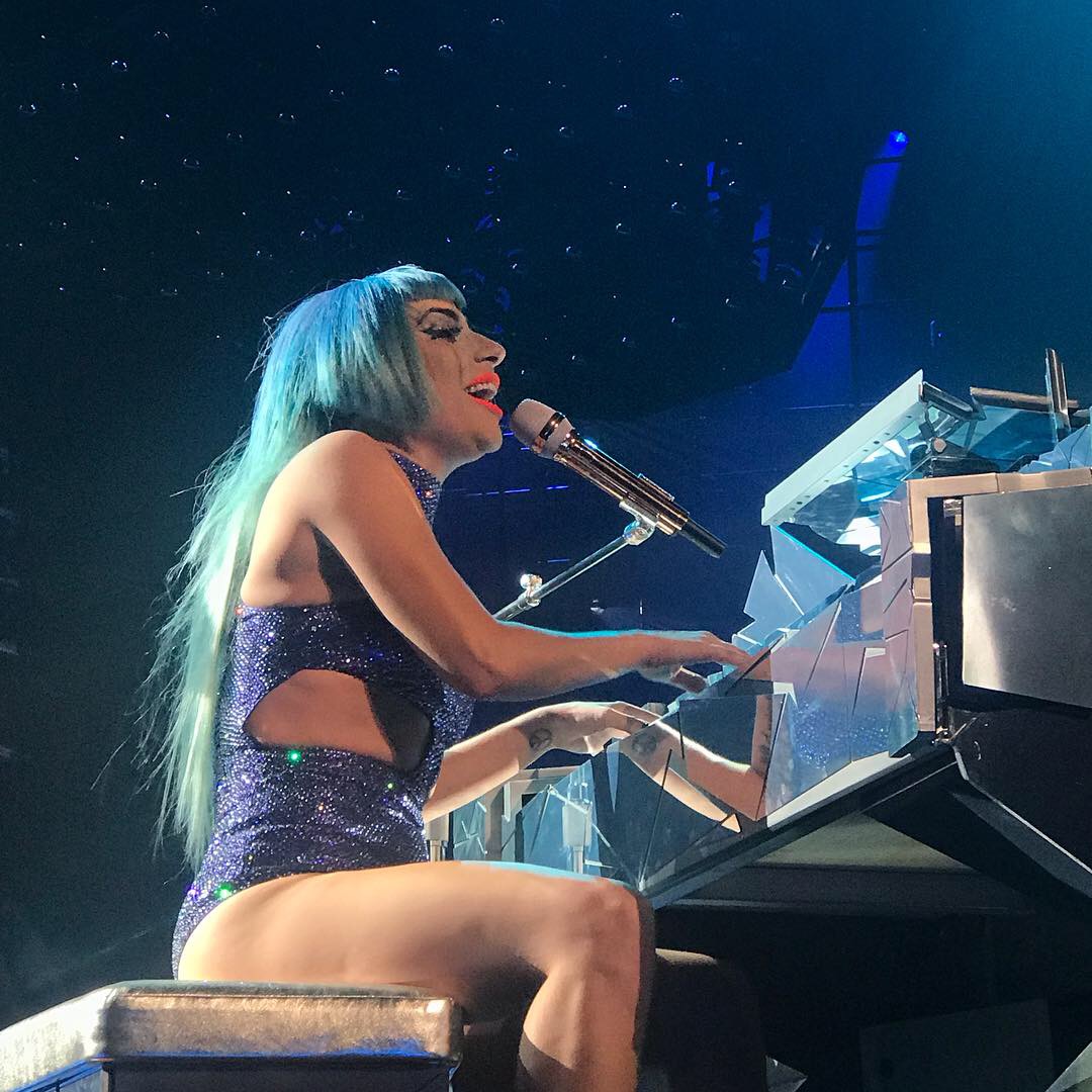 Màn hình ánh sáng trong một show diễn tại Las Vegas